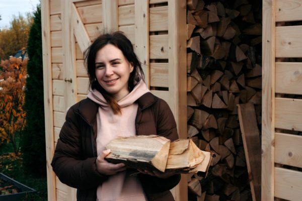 How to Build an Outdoor Firewood Storage Shed, Storage Shed Image